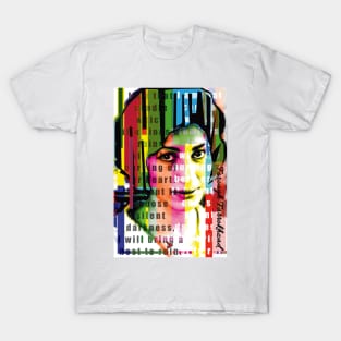 Mysterious Colors of Forough Farrokhzad T-Shirt